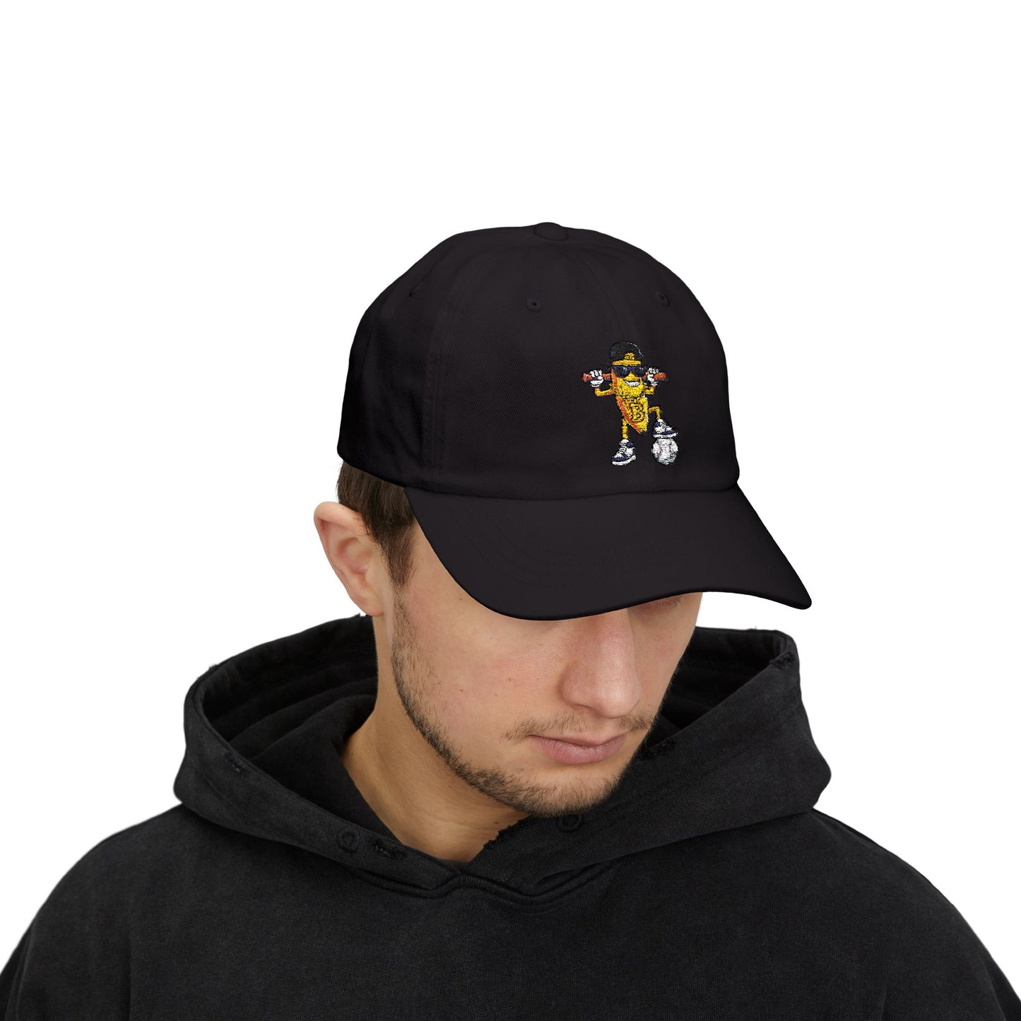 Classic Dad Cap with Fun Cartoon Design, Casual Hat for Fathers Day, Gift for Dad, Trendy Dad Hat, Outdoor Adventures