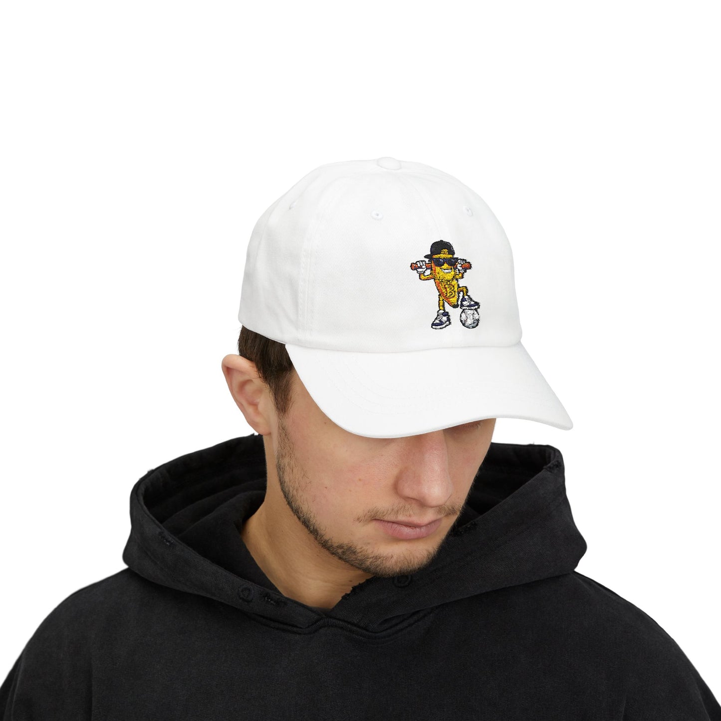 Classic Dad Cap with Fun Cartoon Design, Casual Hat for Fathers Day, Gift for Dad, Trendy Dad Hat, Outdoor Adventures