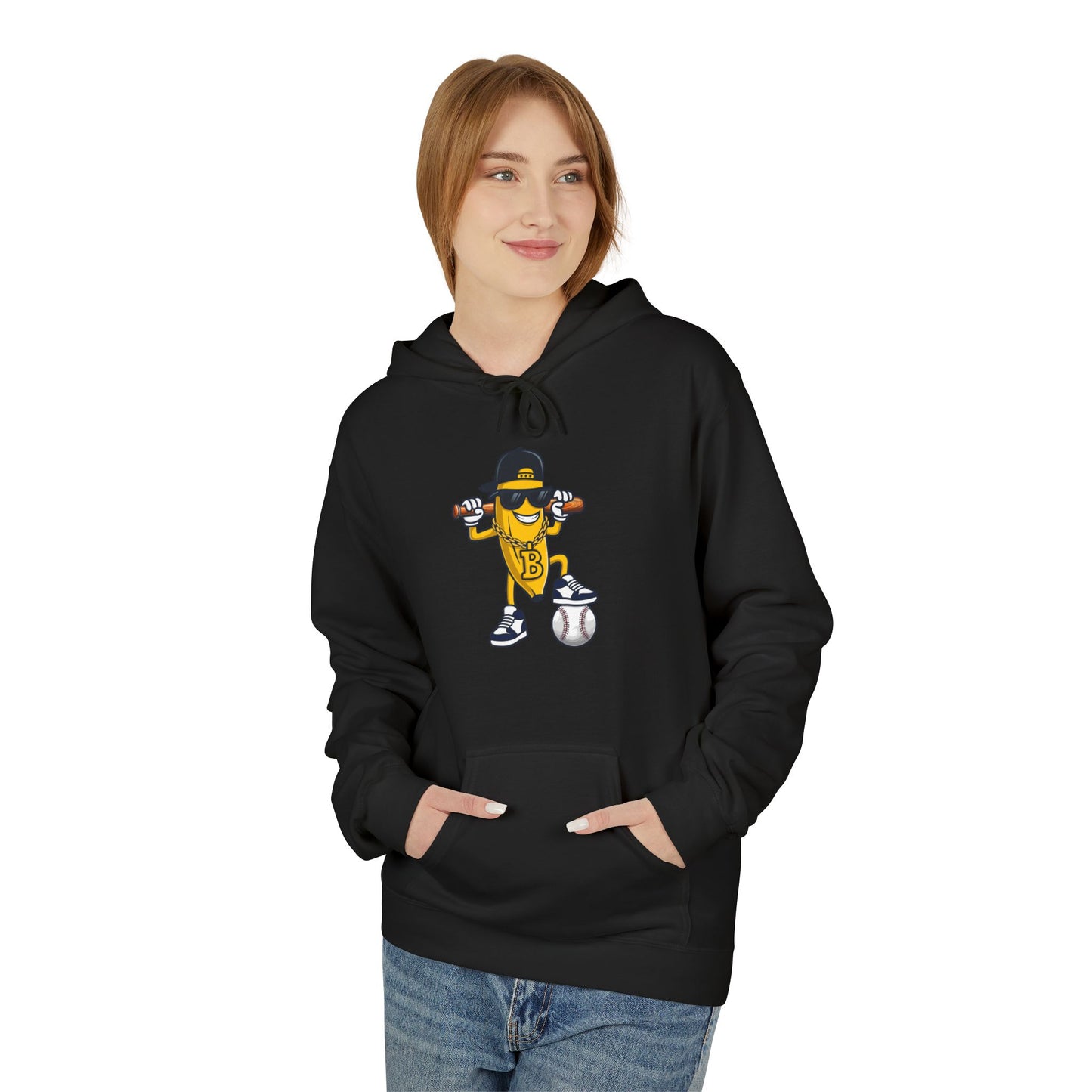 Playful Sports Fleece Hoodie – Unisex Softstyle, Perfect for Athletes, Gift for Him/Her, Sports Events, Casual Wear