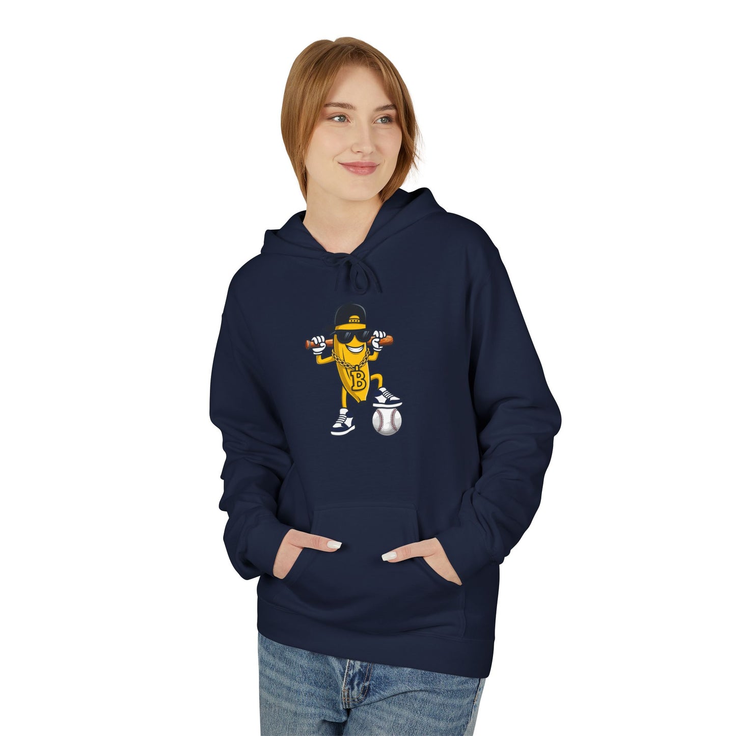 Playful Sports Fleece Hoodie – Unisex Softstyle, Perfect for Athletes, Gift for Him/Her, Sports Events, Casual Wear