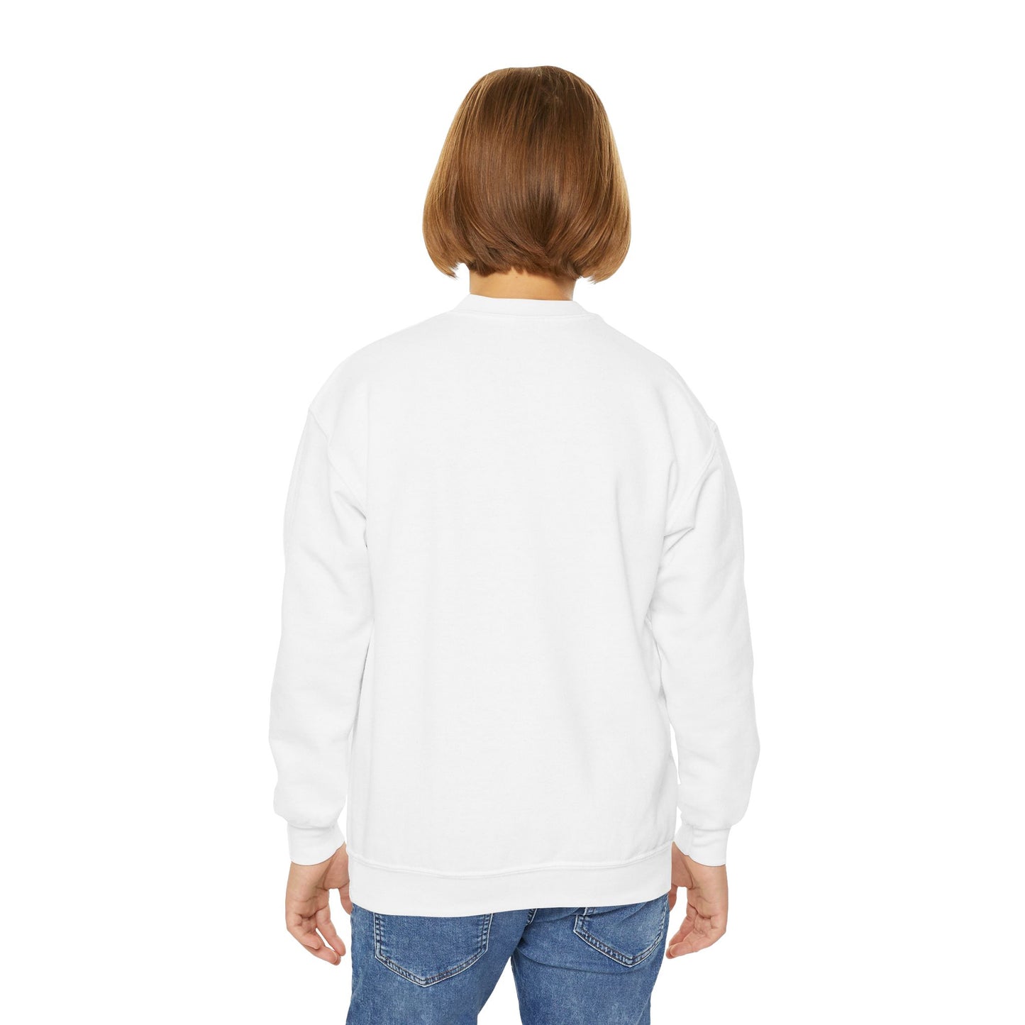 Cool Baseball Banana Youth Crewneck Sweatshirt, Funny Sports Apparel, Kid's Gift, Everyday Wear, Birthday Present, Summer Fun
