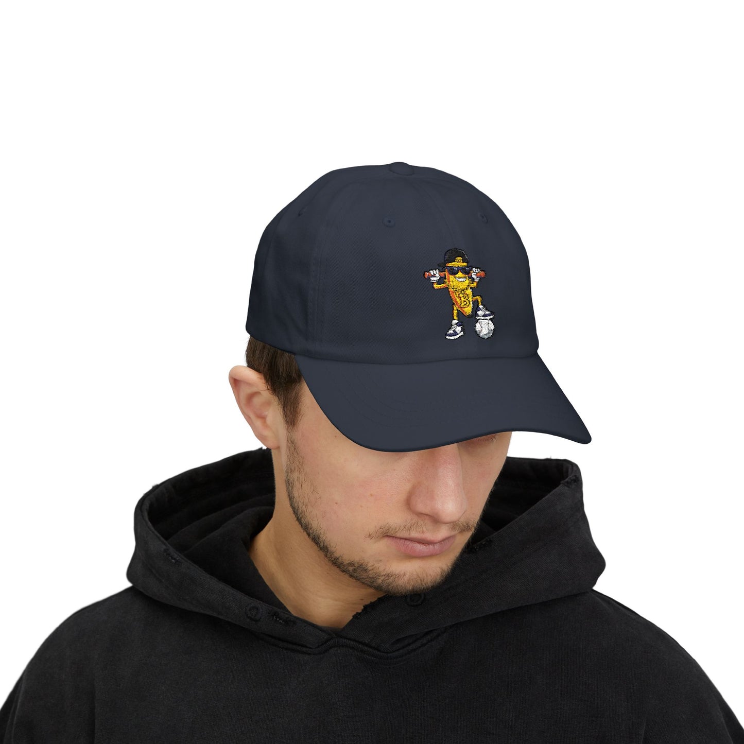 Classic Dad Cap with Fun Cartoon Design, Casual Hat for Fathers Day, Gift for Dad, Trendy Dad Hat, Outdoor Adventures