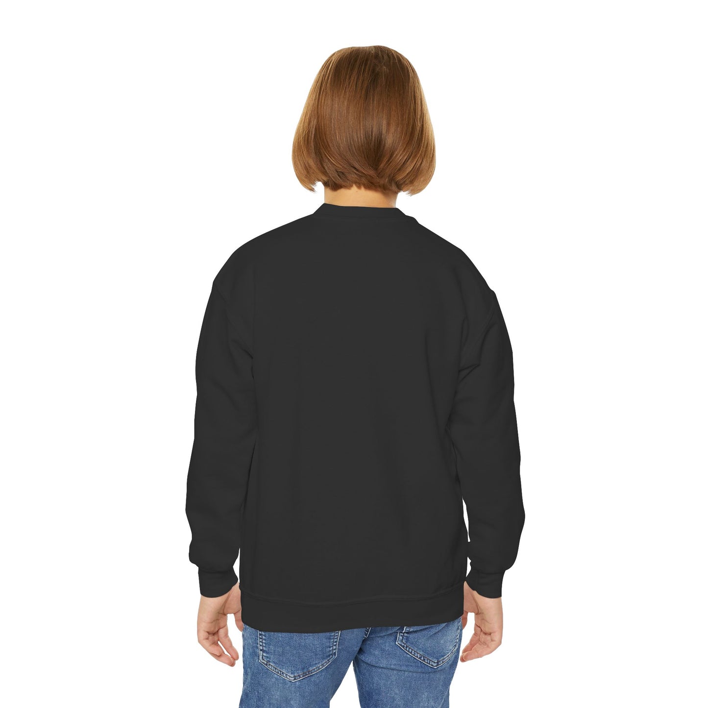 Cool Baseball Banana Youth Crewneck Sweatshirt, Funny Sports Apparel, Kid's Gift, Everyday Wear, Birthday Present, Summer Fun